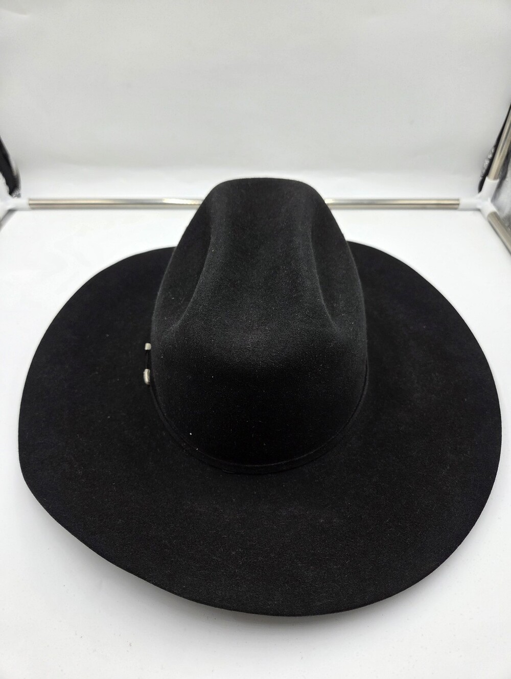 Cavender's Ranch Collection Men's Pre-owned Western Cowboy Hat Black Size 7 3/8